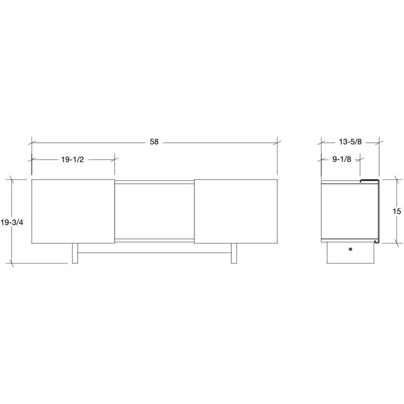3X Shelf with Base