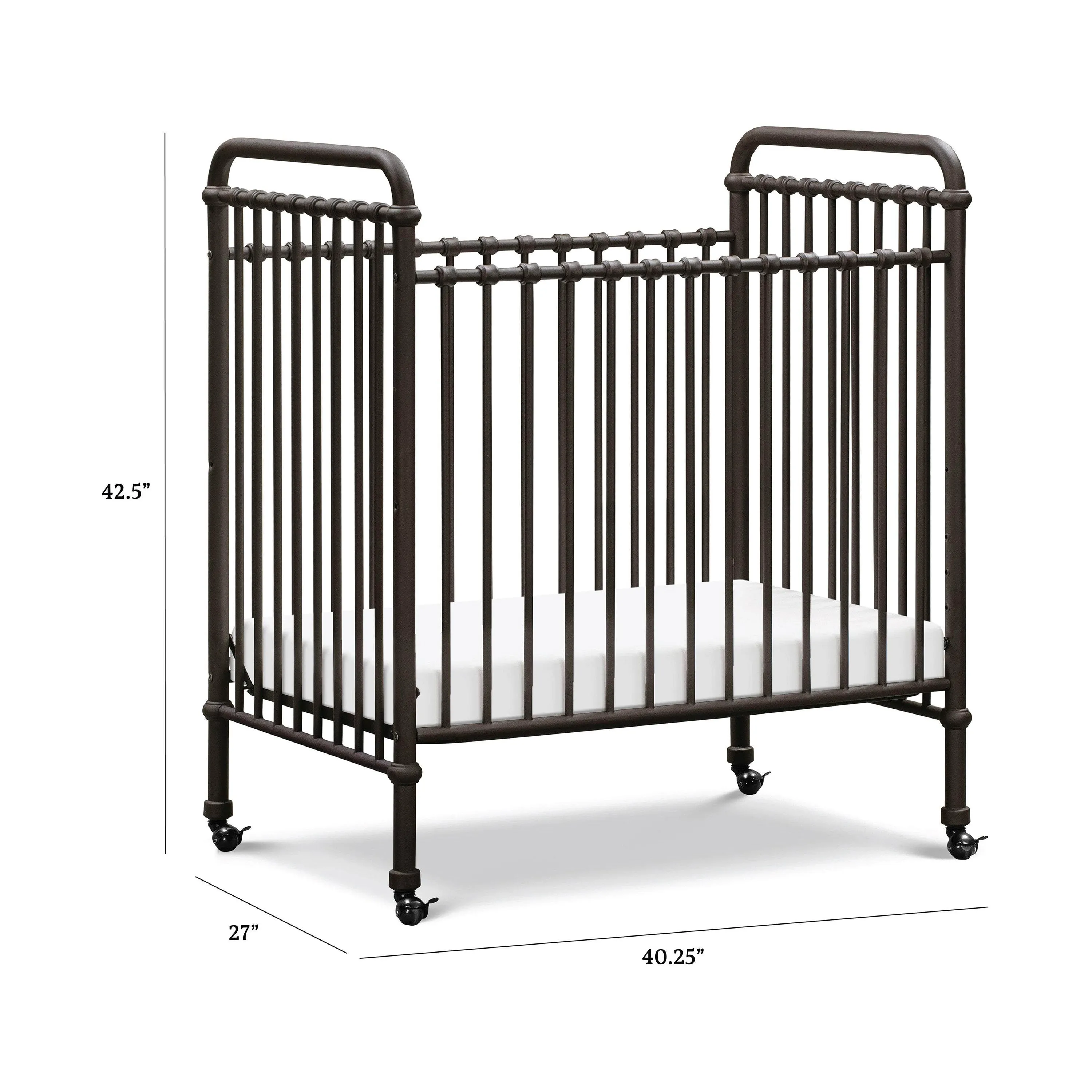 Abigail 3-in-1 Convertible Mini Crib