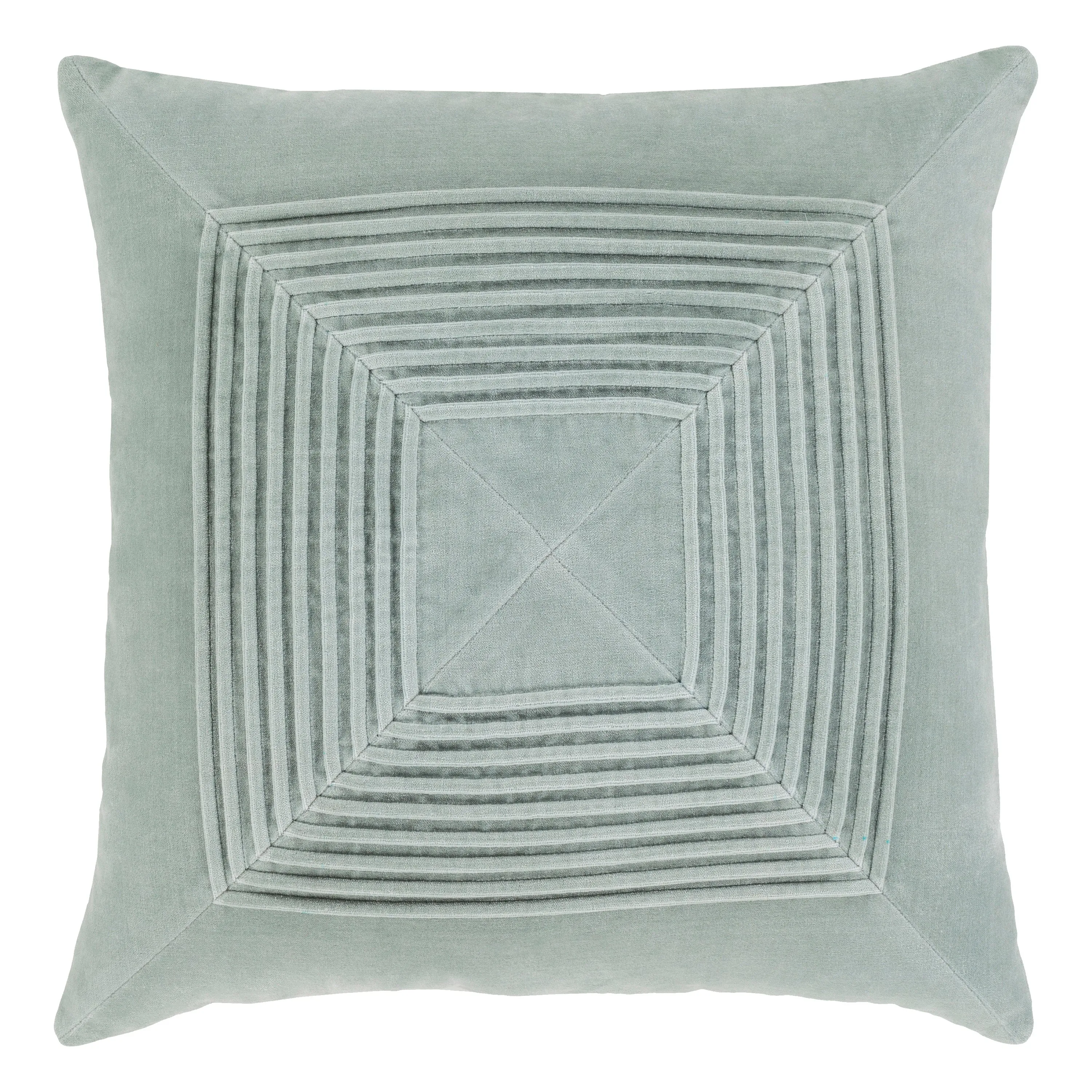 Akira Pleated Velvet Pillow