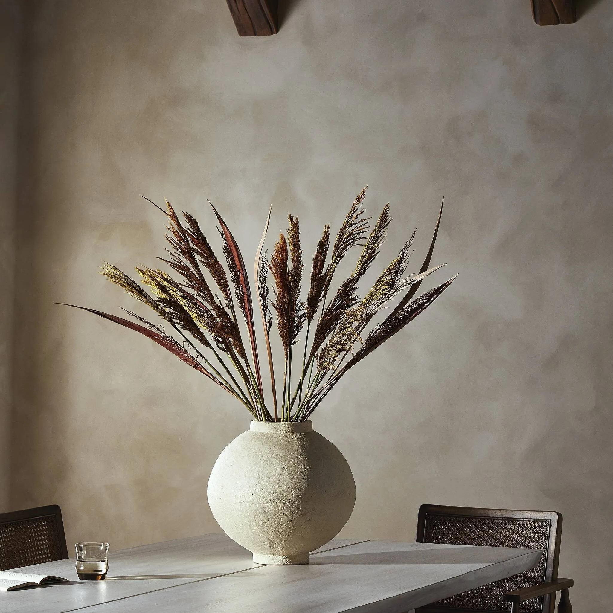 Amber Lewis x Four Hands Olivos Paper Mache Vase