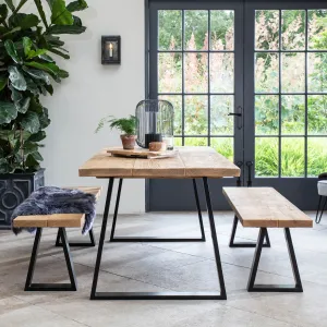 Armstrong Dining Table And Benches Funky Chunky