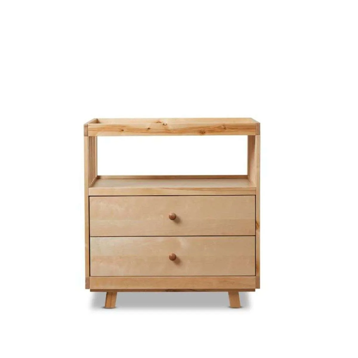 Aspen Change Table with Drawers - Birch Mocka