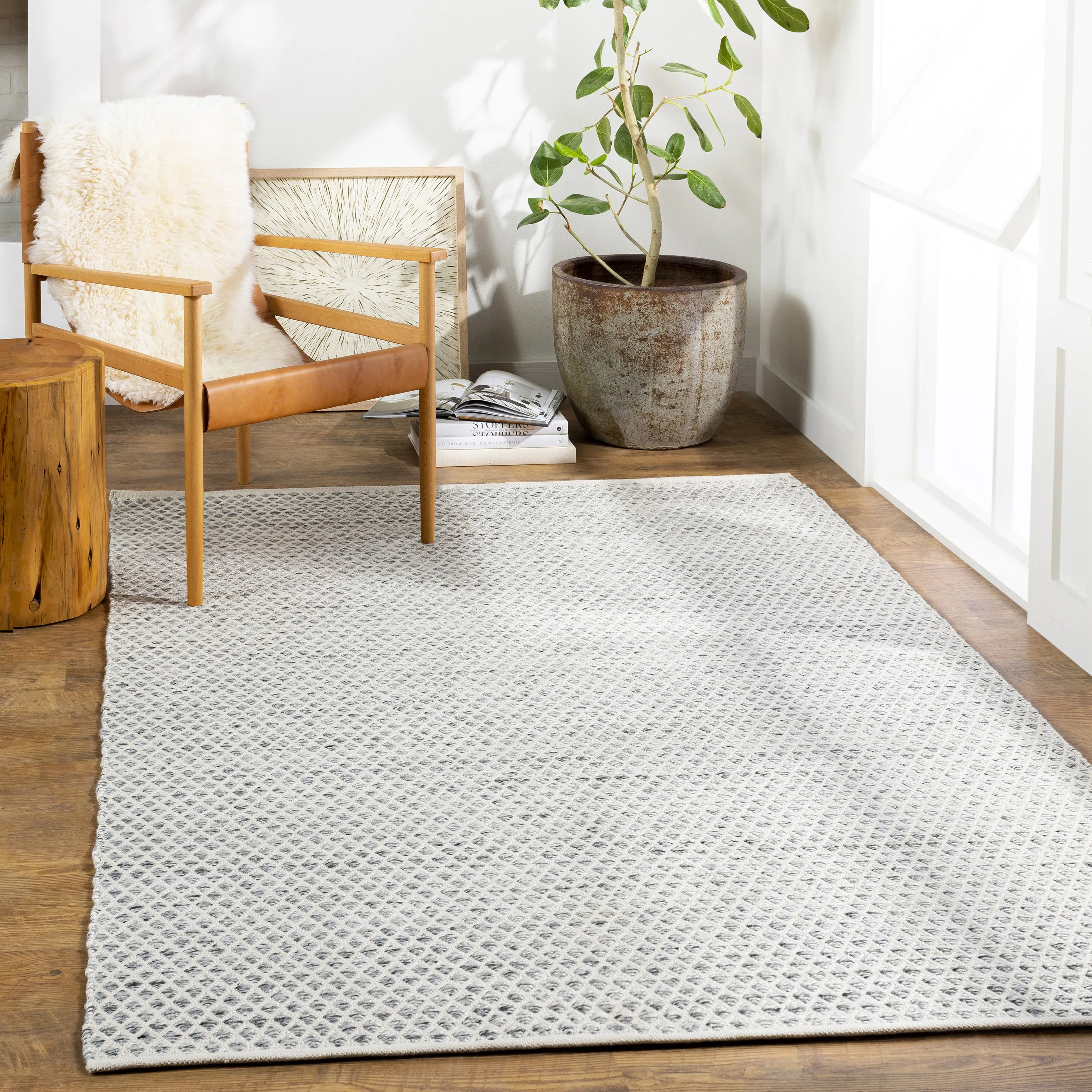 Azalea Neutral Outdoor Rug