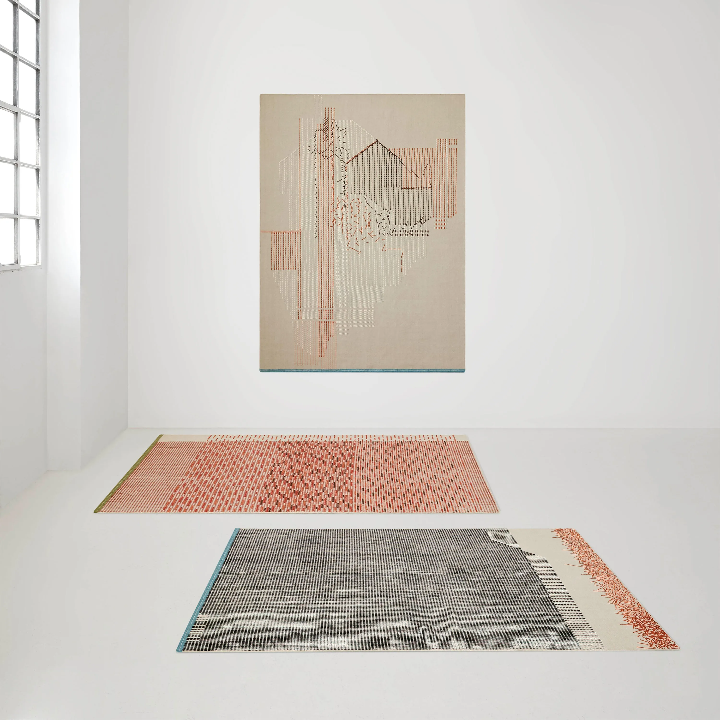 Backstitch Busy Rug