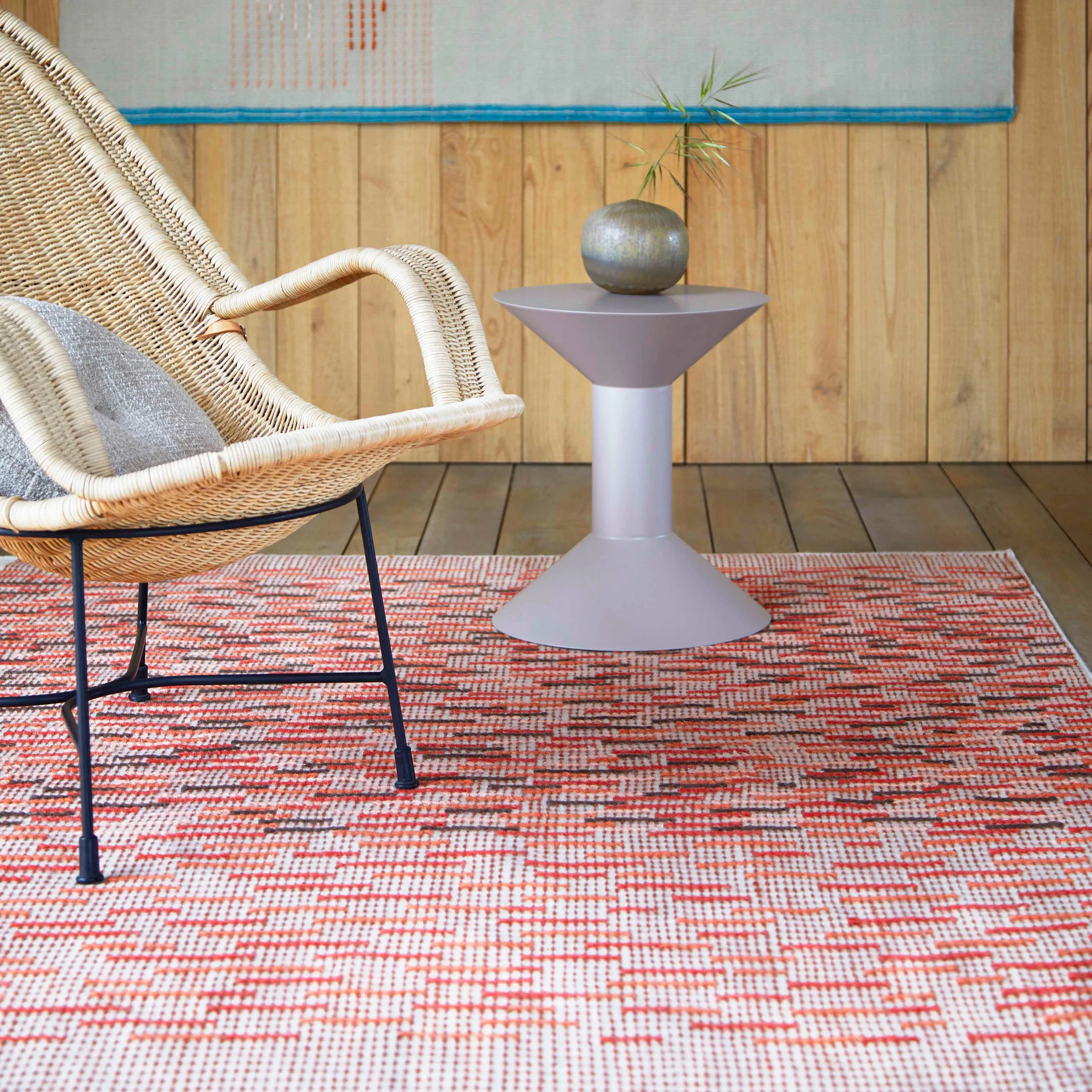 Backstitch Busy Rug