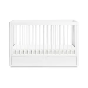 Bento 3-in-1 Convertible Storage Crib with Toddler Bed Conversion Kit