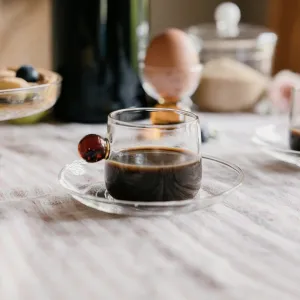 Bilia Espresso Cup and Saucer (Set of 4)