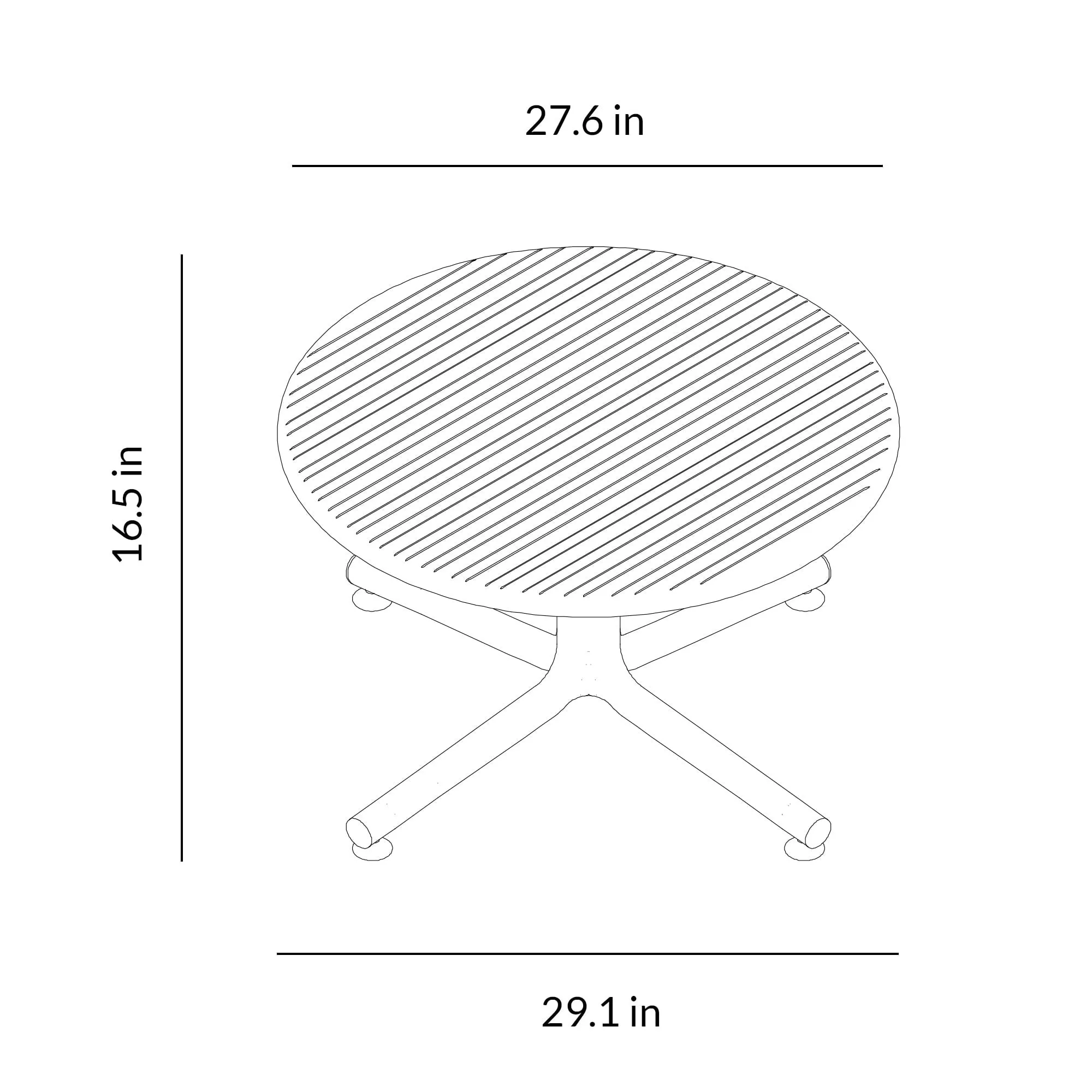 Bini Round Coffee Table
