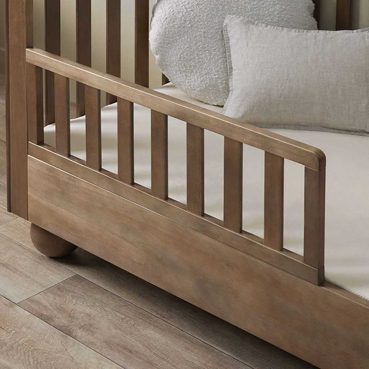Blake Cot Toddler Bed Half Frame - Almond Mocka
