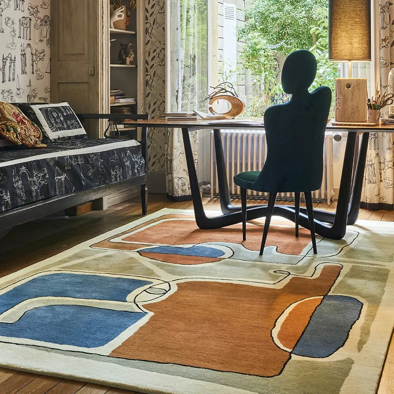 Bleu Des Yeux Rug