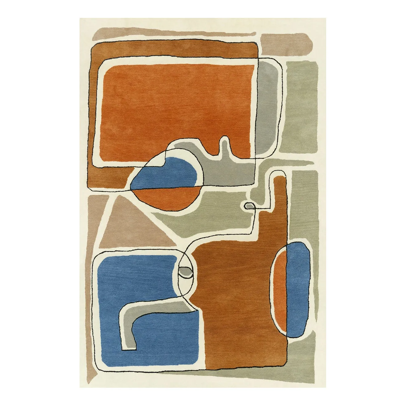 Bleu Des Yeux Rug
