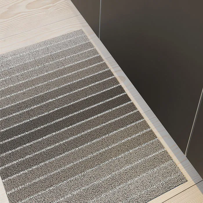 Block Stripe Indoor/Outdoor Shag Mat