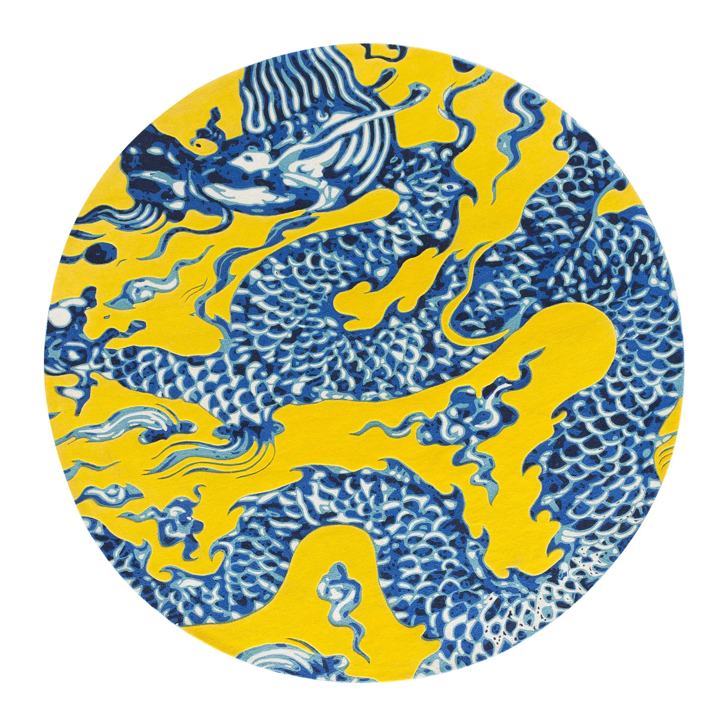 Blue China Rug