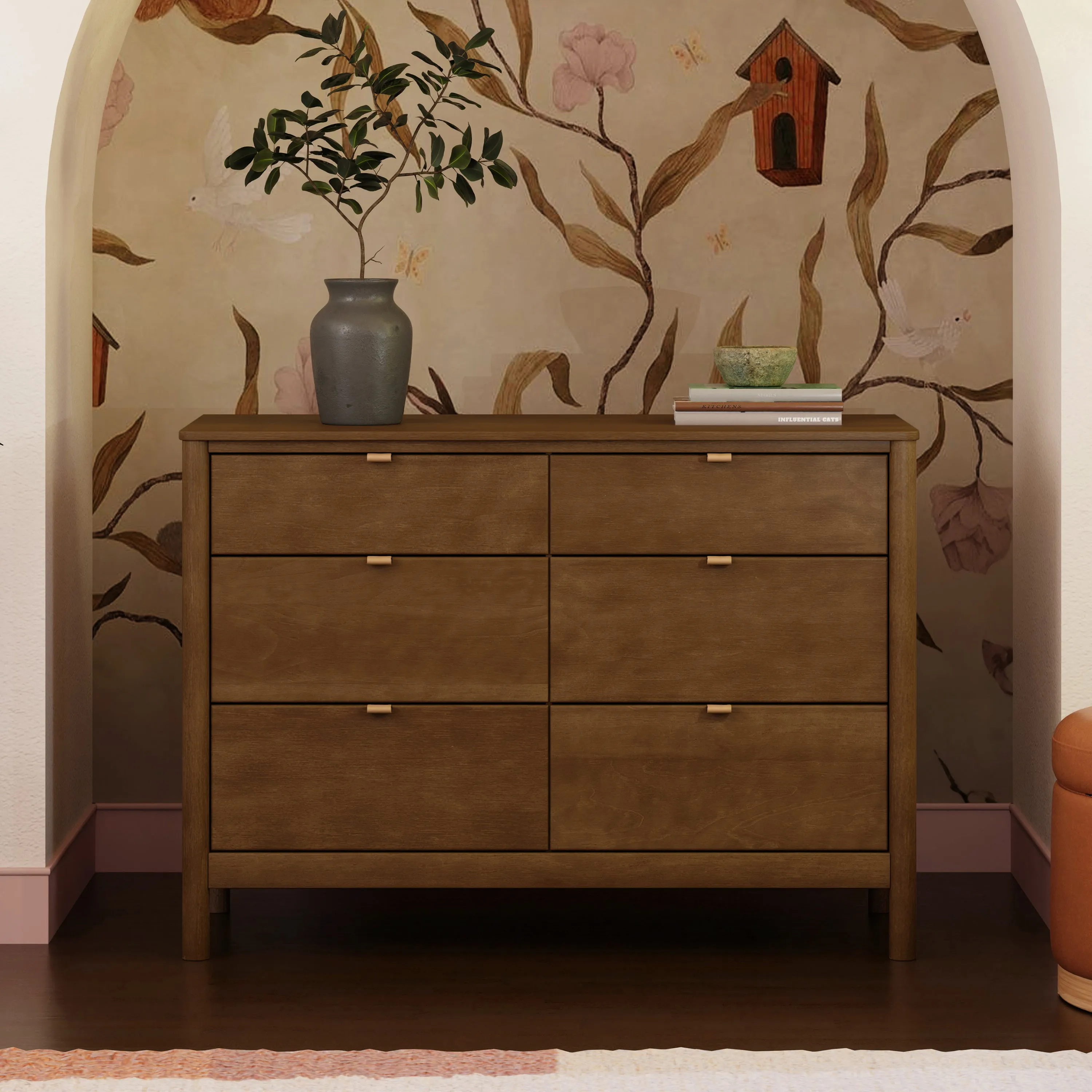Bondi 6-Drawer Assembled Dresser