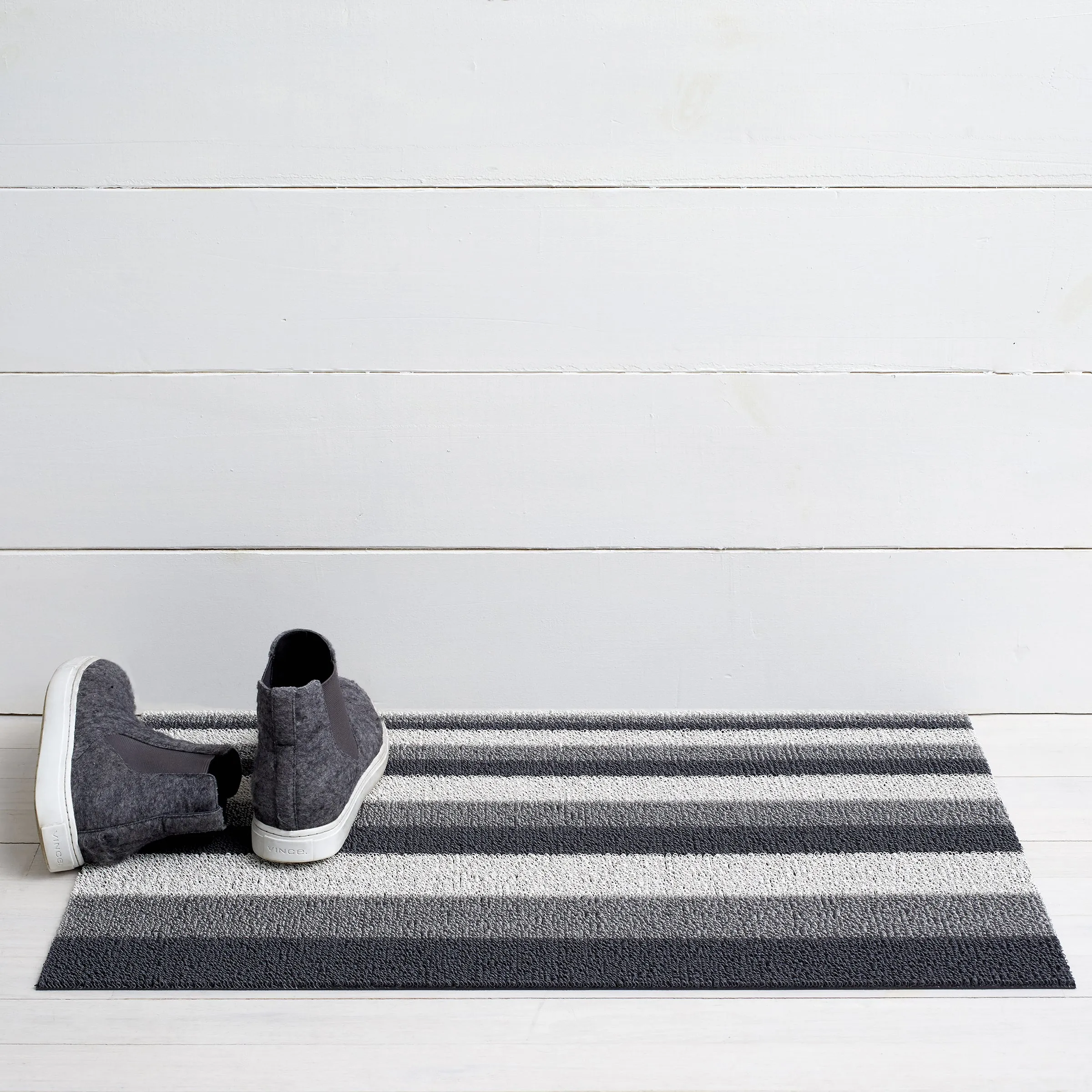Bounce Stripe Indoor/Outdoor Shag Floormat