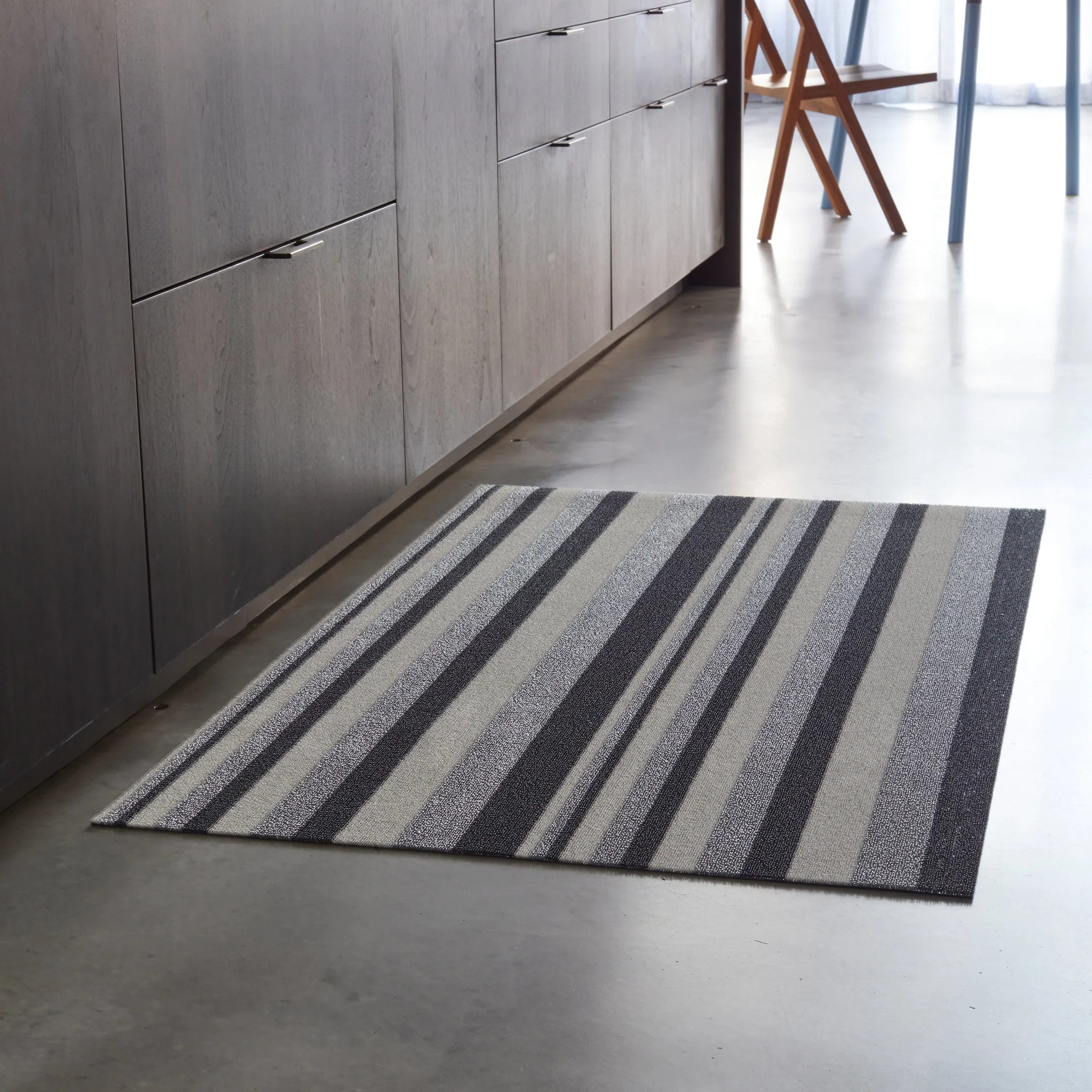 Bounce Stripe Indoor/Outdoor Shag Floormat