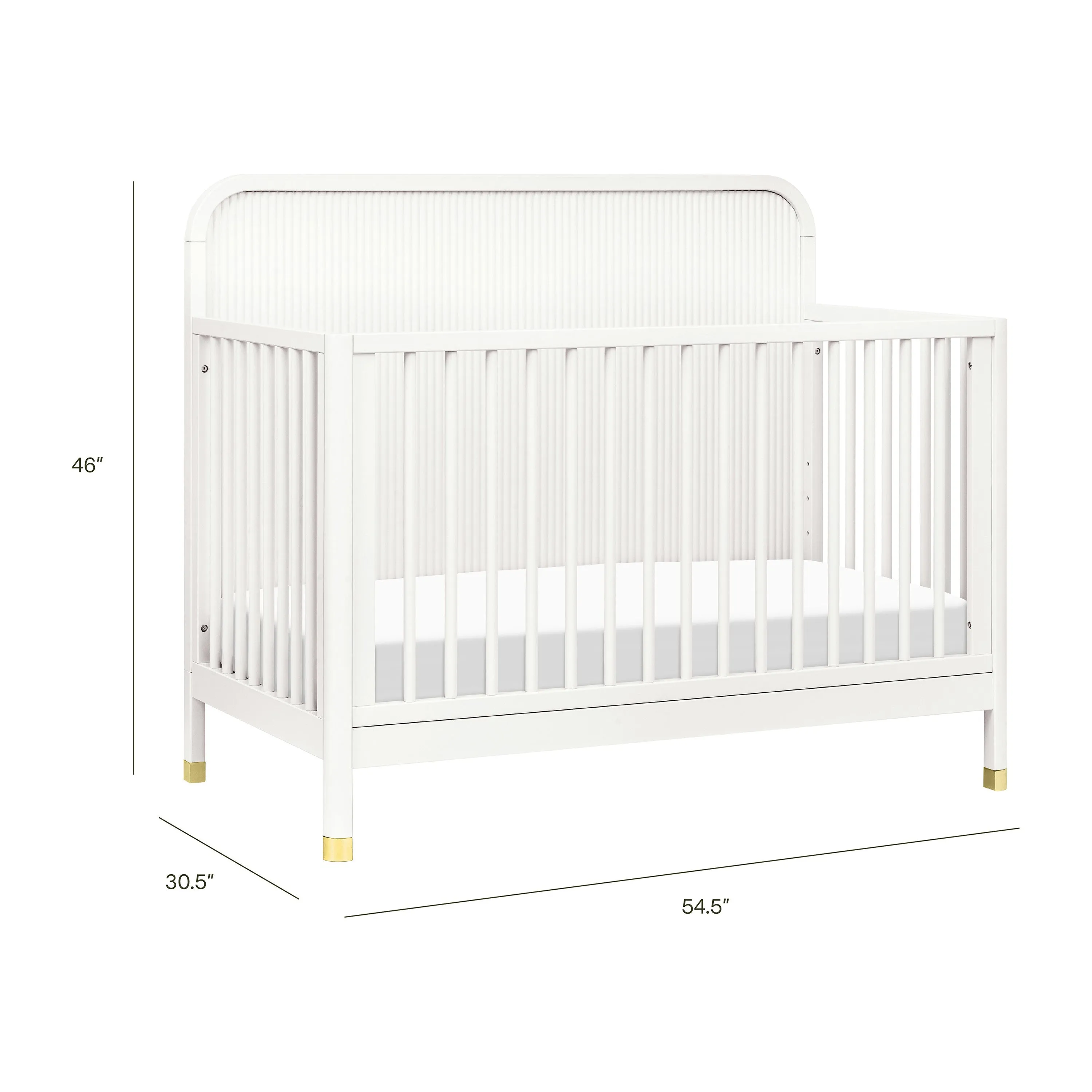 Brimsley Tambour 4-in-1 Convertible Crib