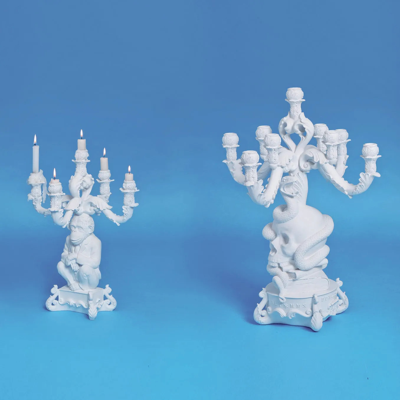 Burlesque Chimpanzee Candle Holder