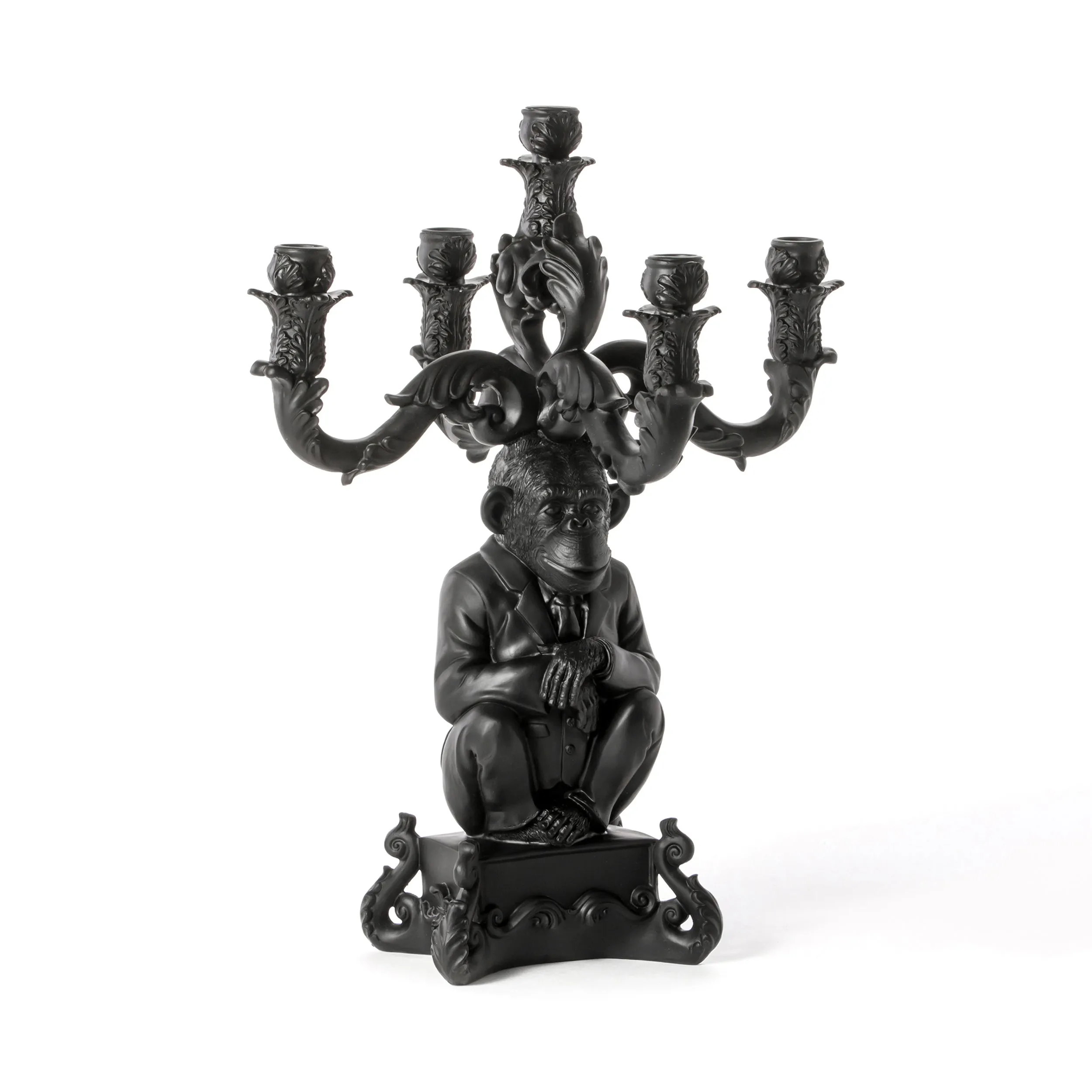 Burlesque Chimpanzee Candle Holder