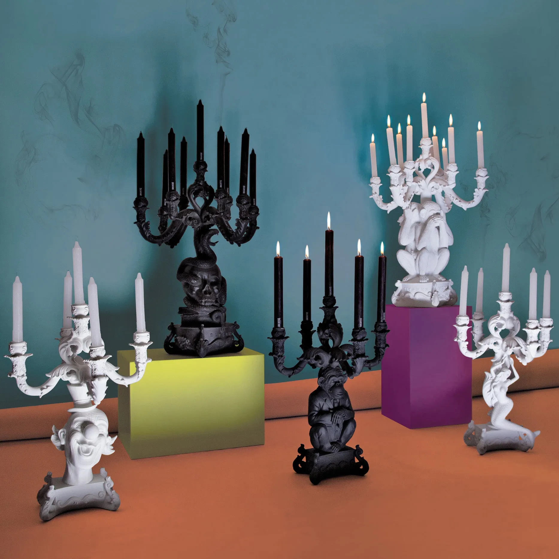Burlesque Chimpanzee Candle Holder
