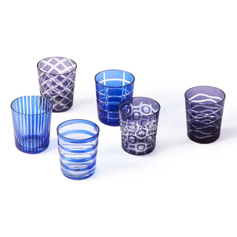 Cobalt Mix Tumbler (Set of 6)