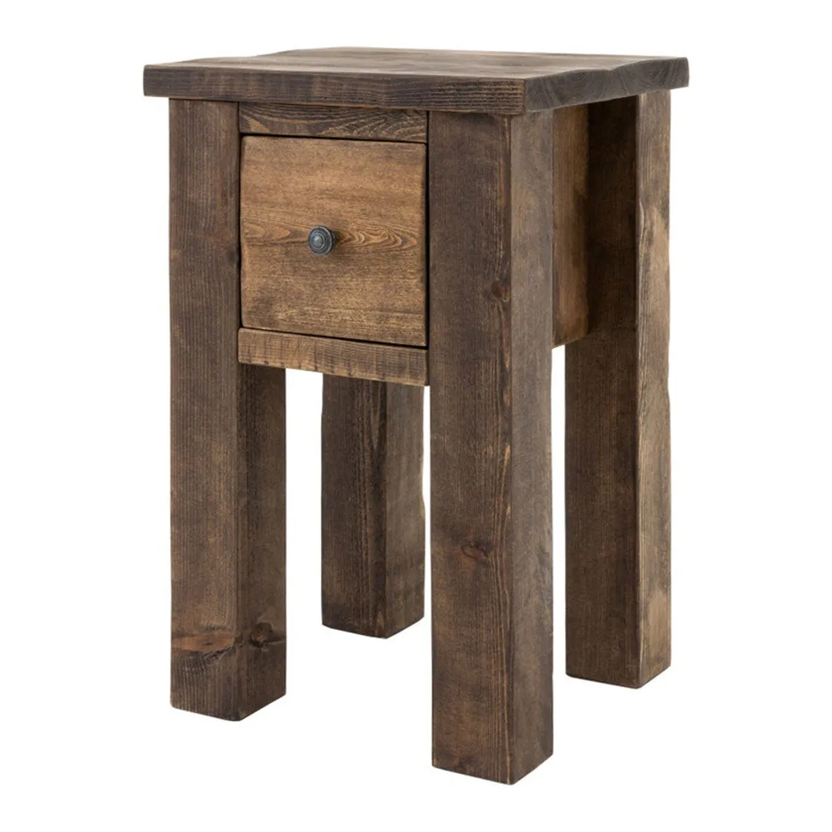 Coleridge Side Table with Drawer Funky Chunky