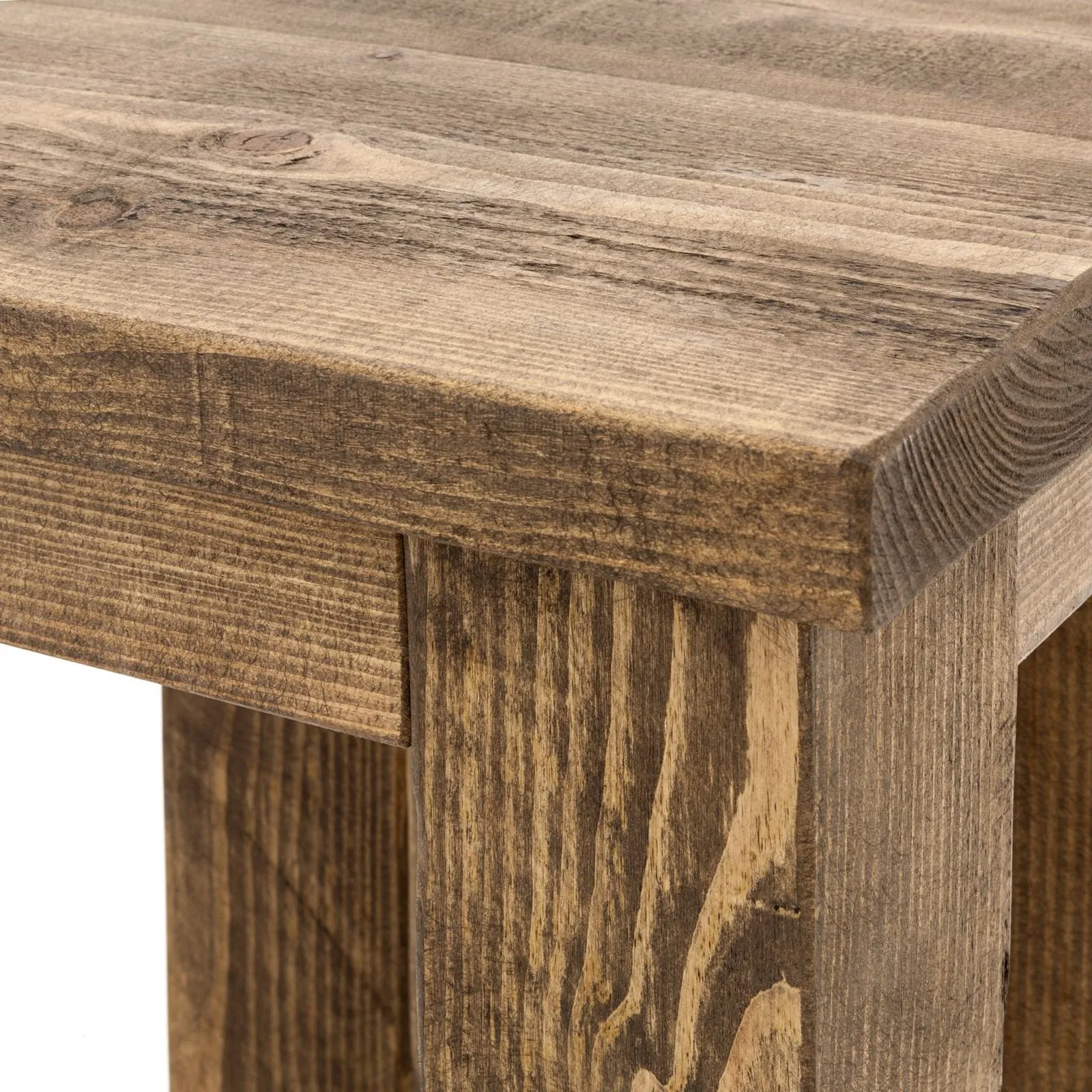 Coleridge Side Table With Shelf Funky Chunky