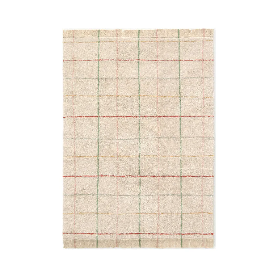 Color Lines Washable Rug