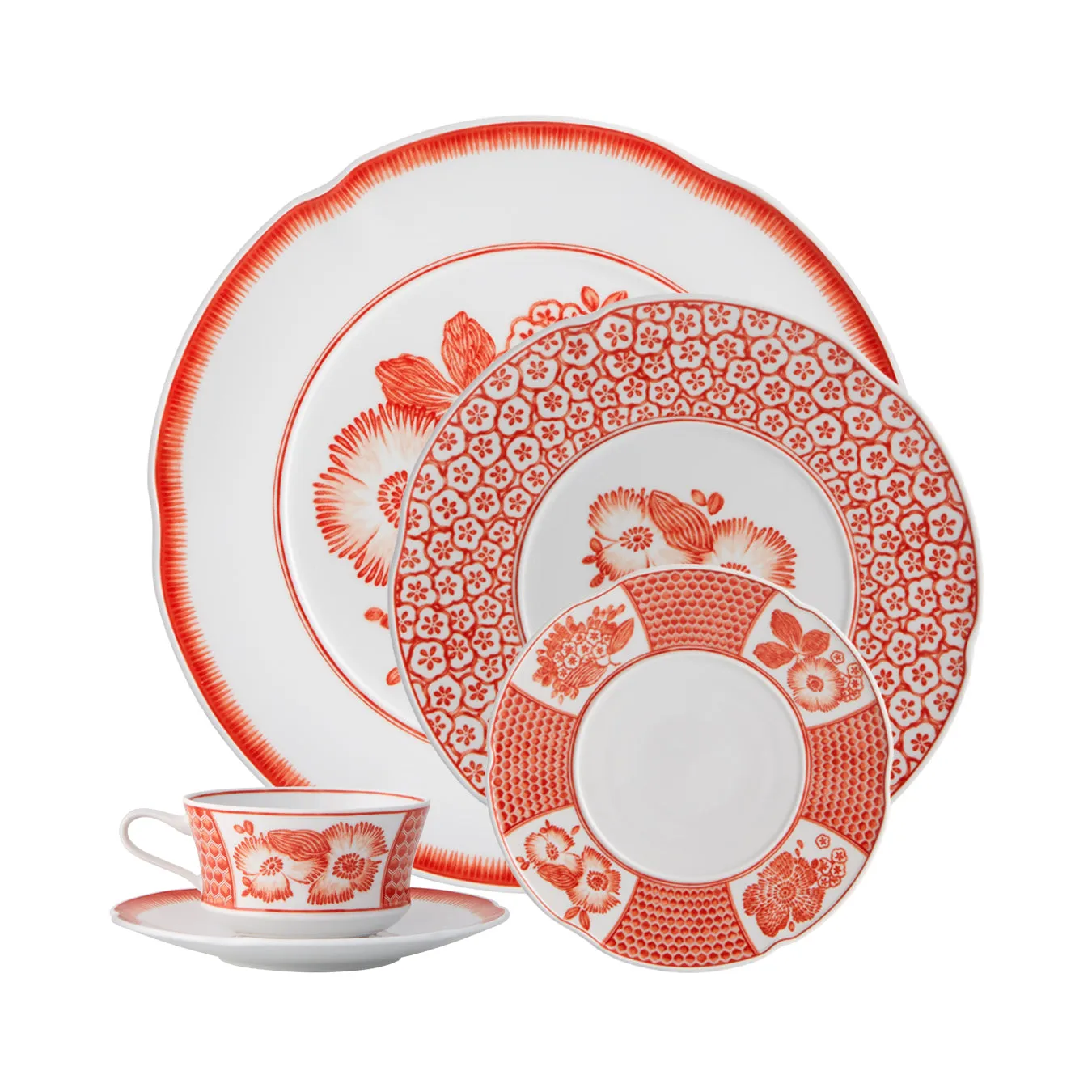 Coralina Tea Cup & Saucer