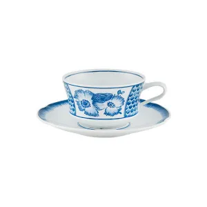 Coralina Tea Cup & Saucer