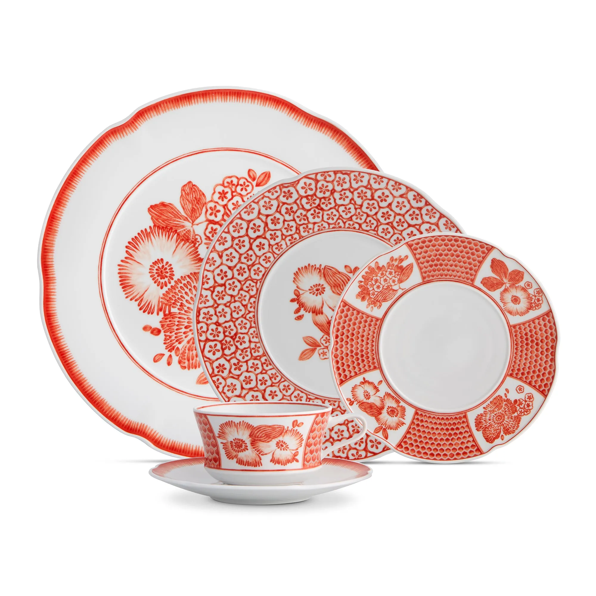 Coralina Tea Cup & Saucer