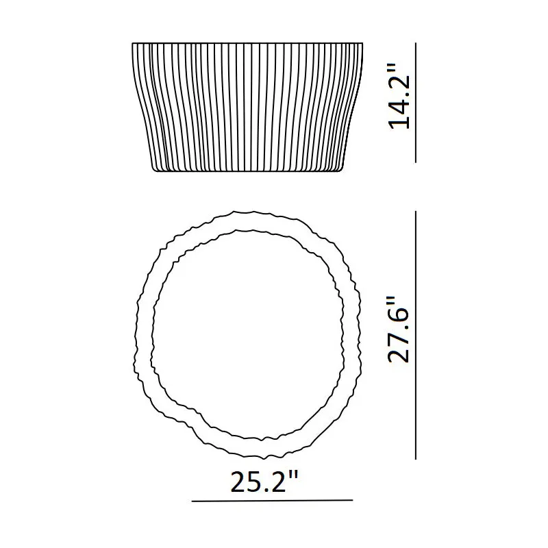 Corteza Outdoor Planter