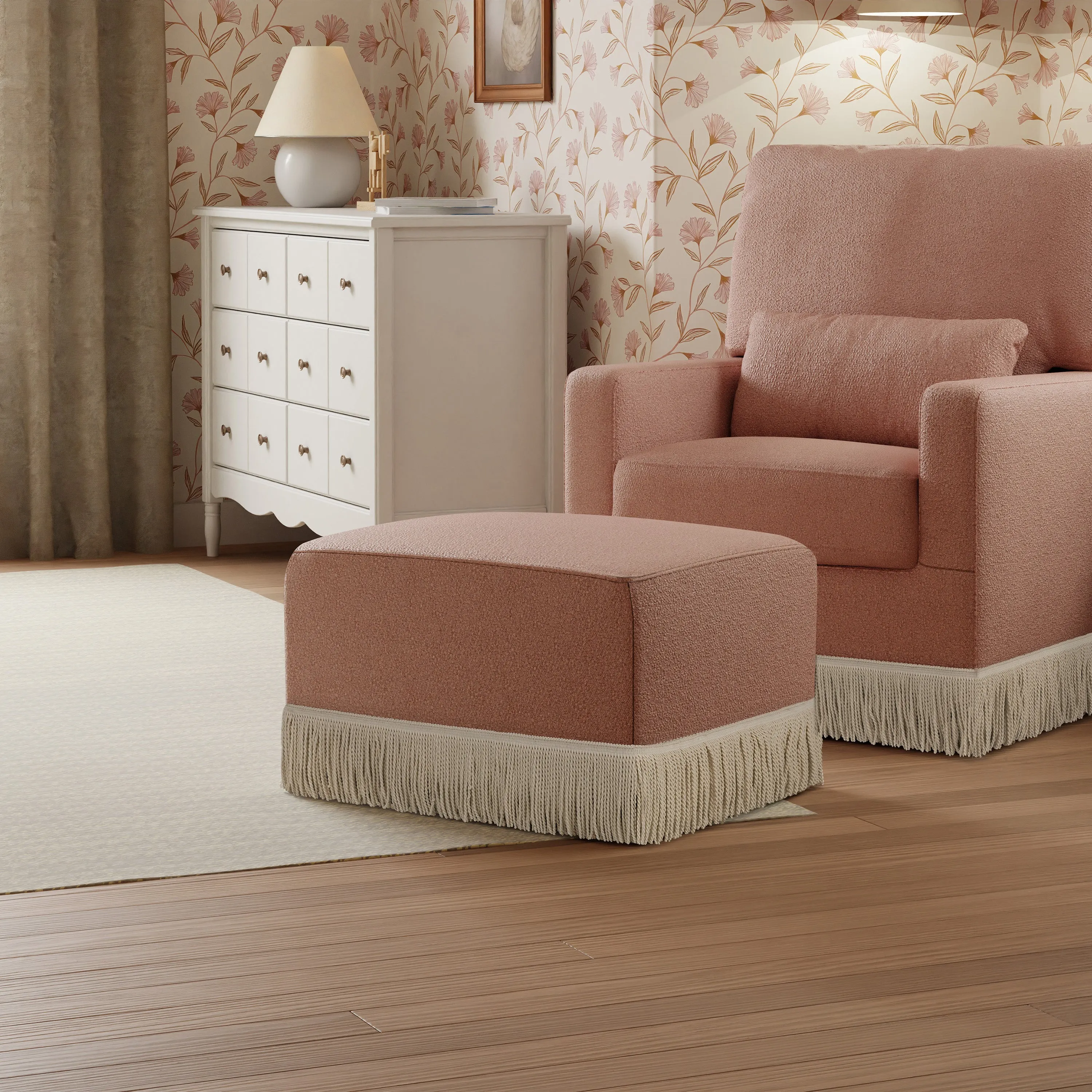 Crawford Gliding Ottoman