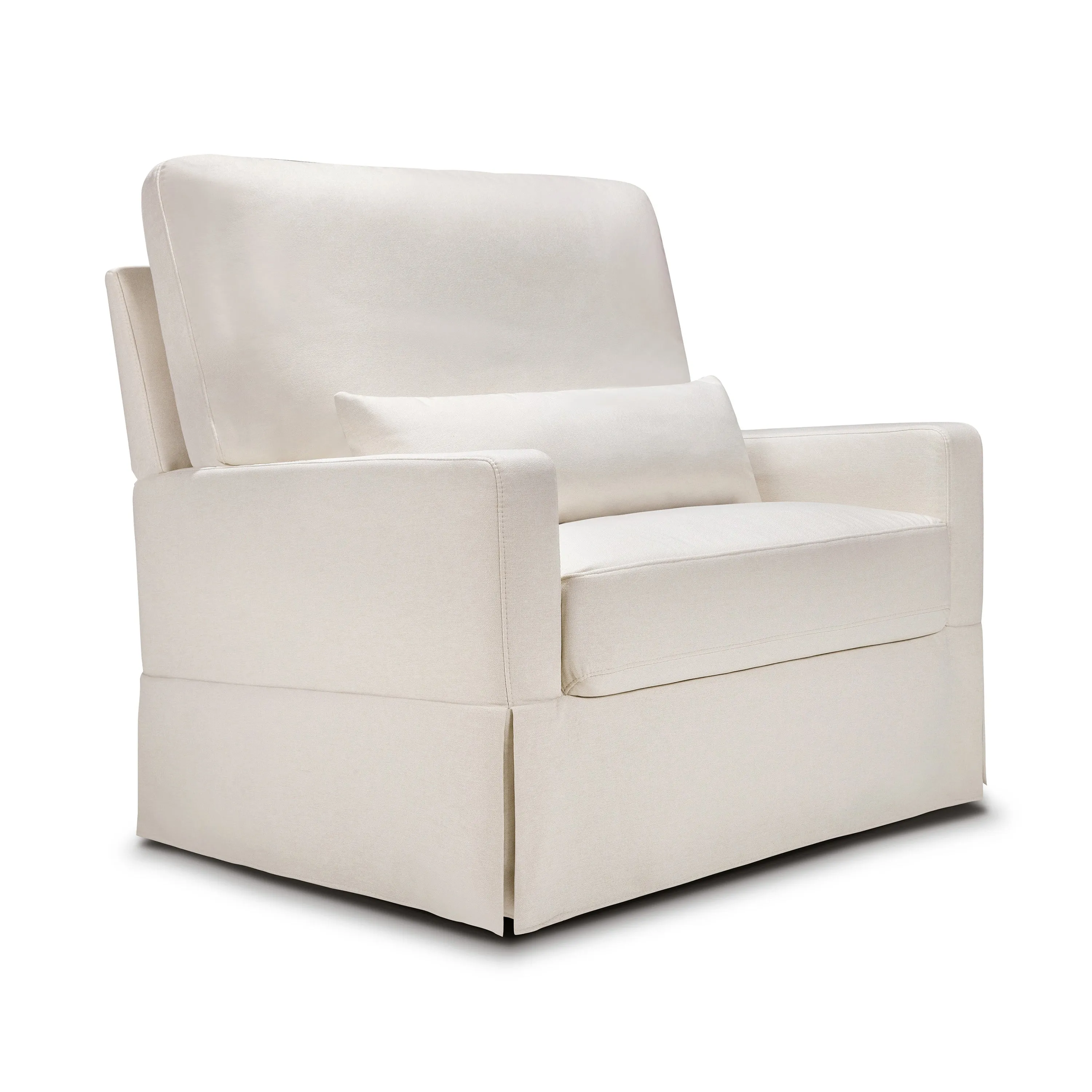 Crawford Pillowback Chair and a Half Comfort Swivel Glider