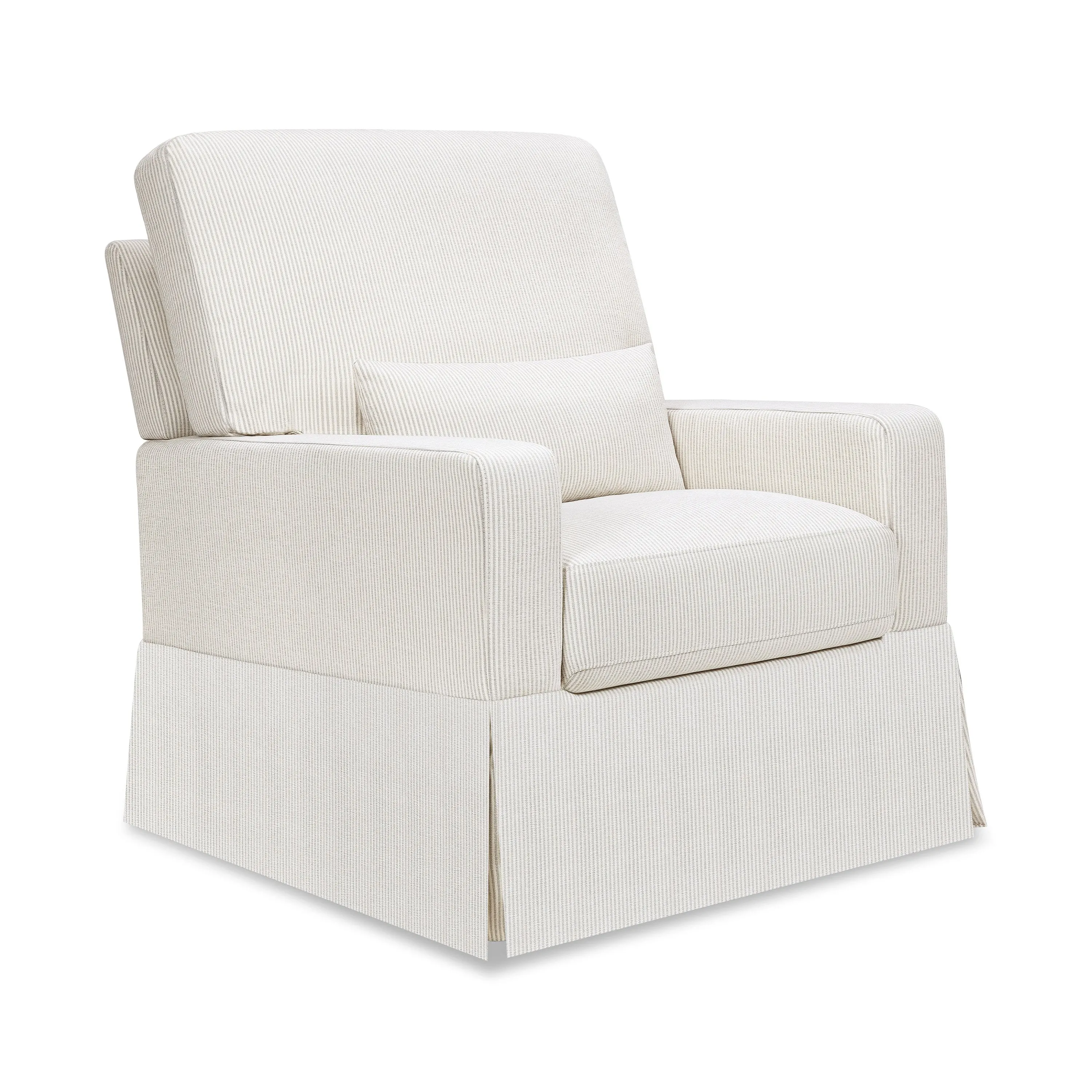 Crawford Pillowback Chair and a Half Comfort Swivel Glider
