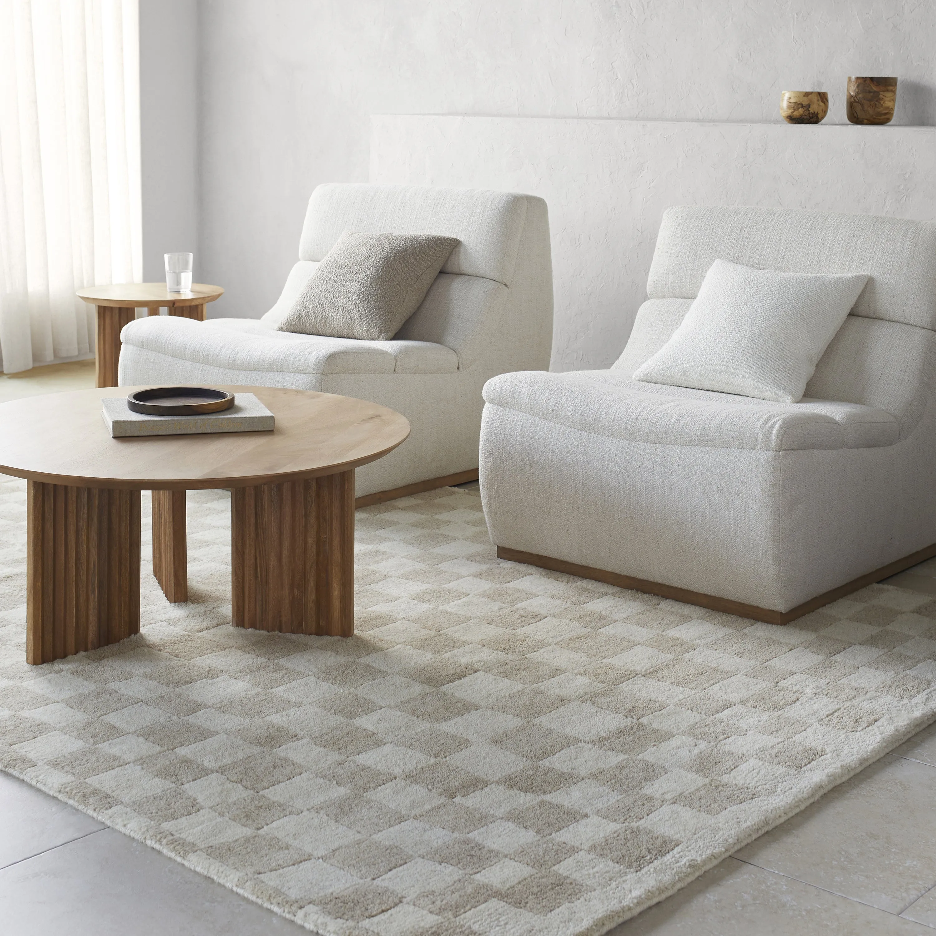 Damier 2 Rug