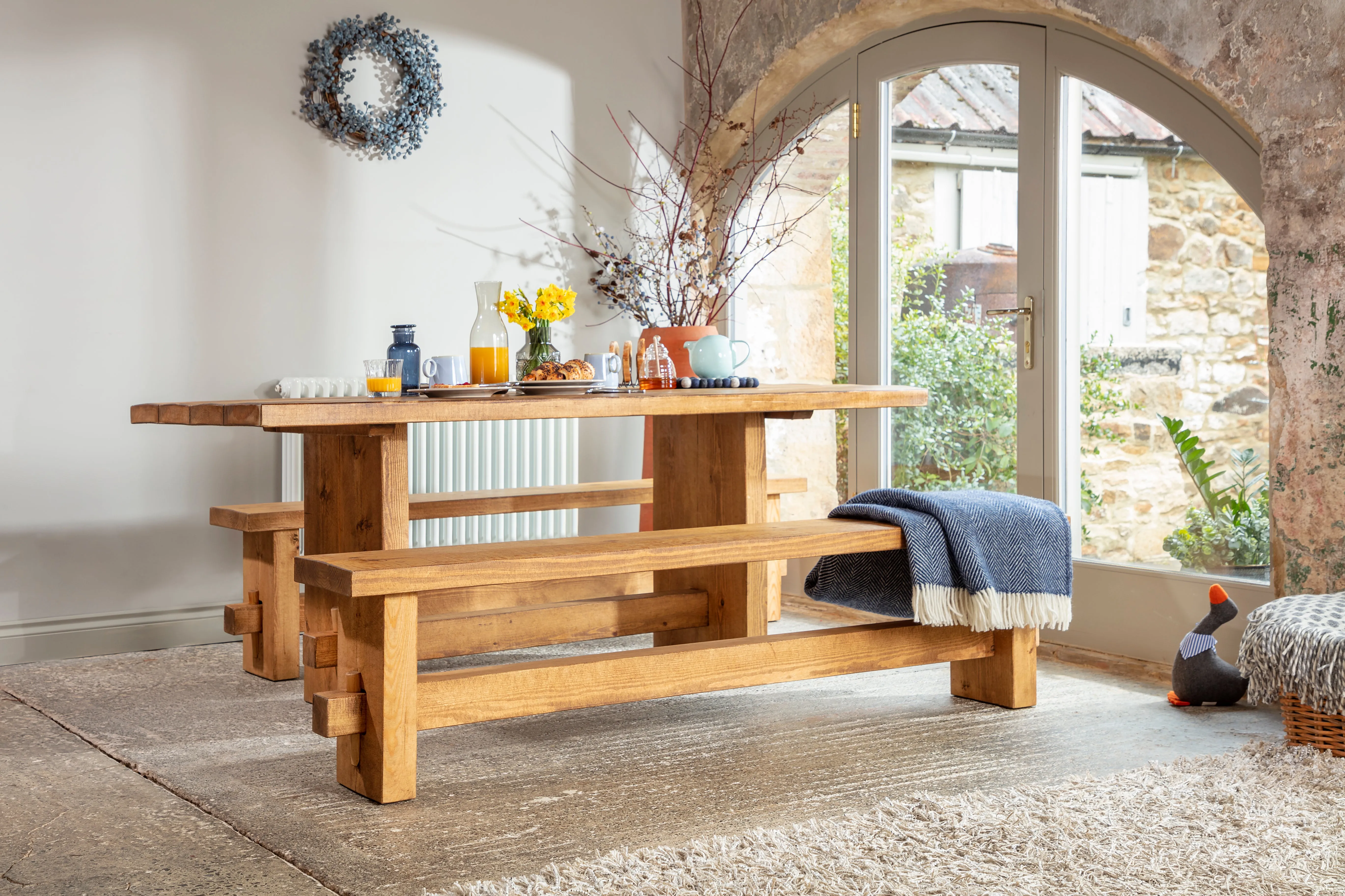 Derwent Dining Bench Funky Chunky
