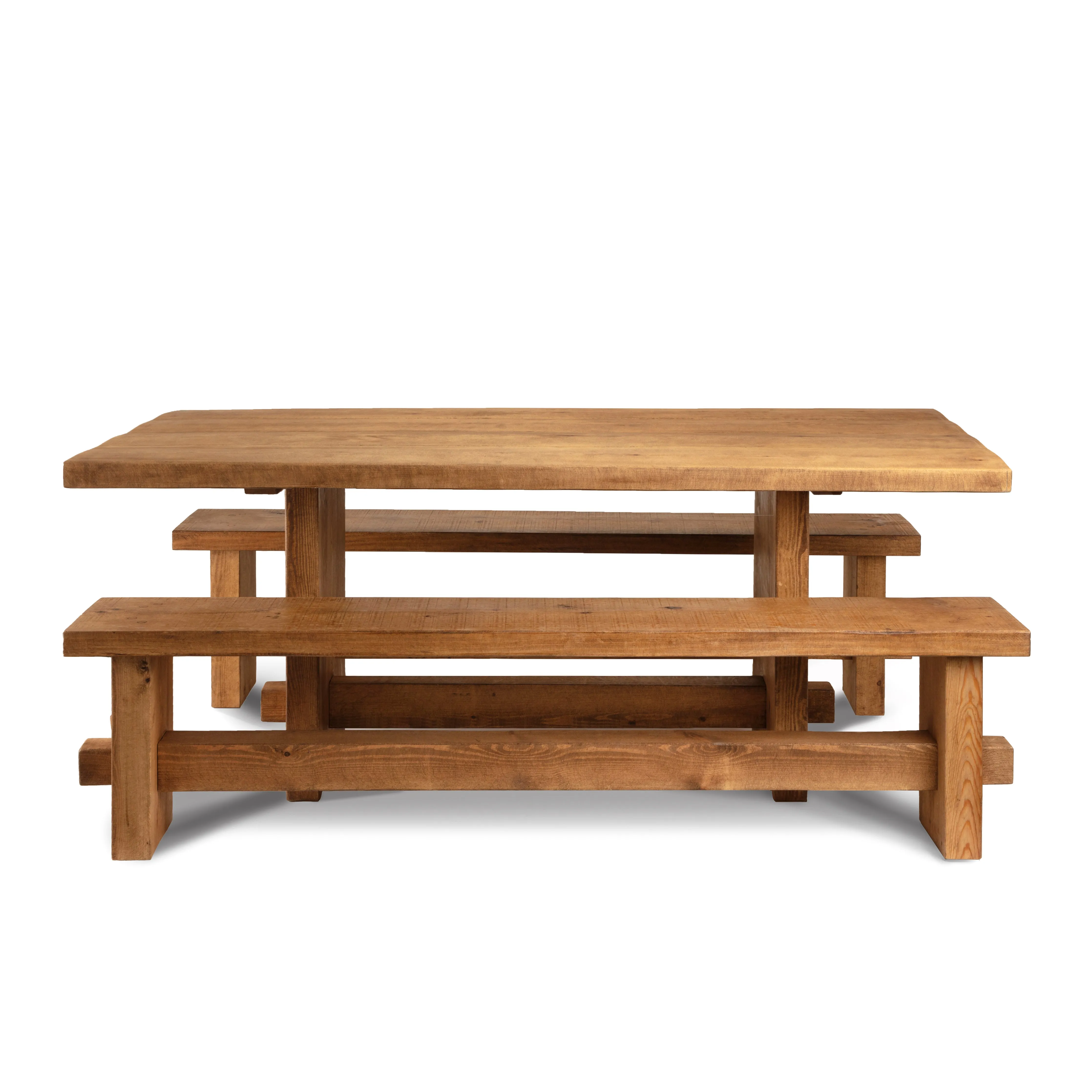 Derwent Dining Table And Benches Funky Chunky