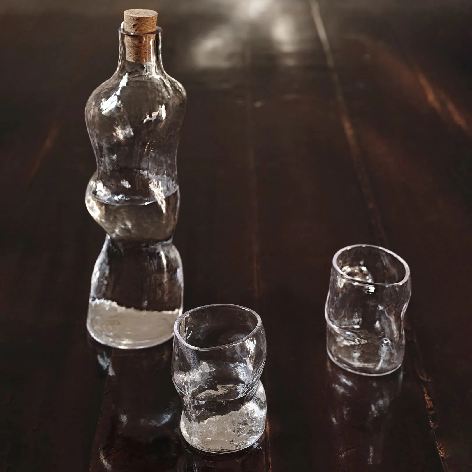 Dimple Glass (Set of 2)