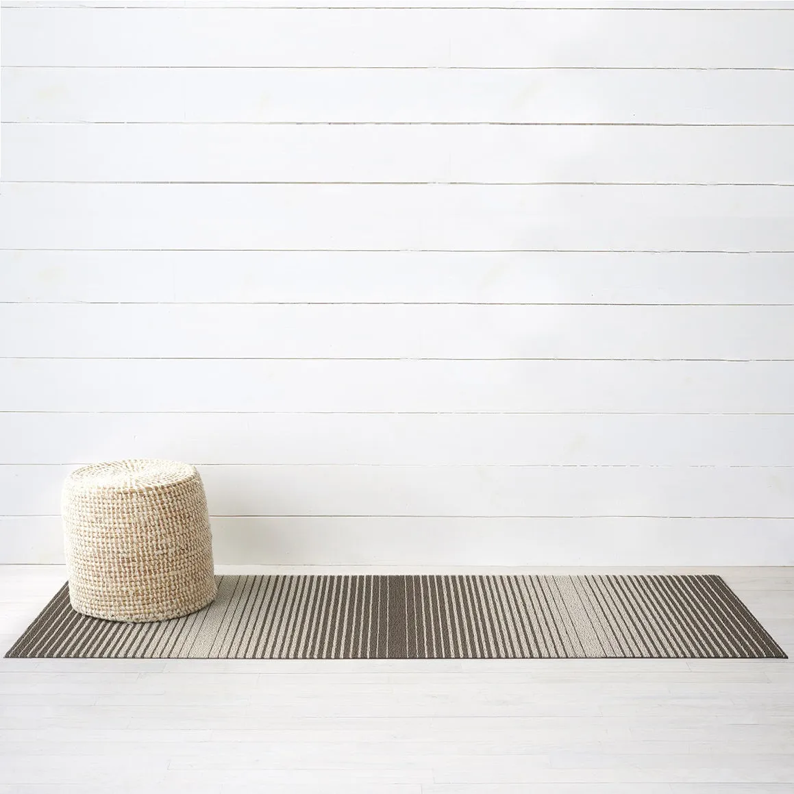 Domino Stripe Shag Runner