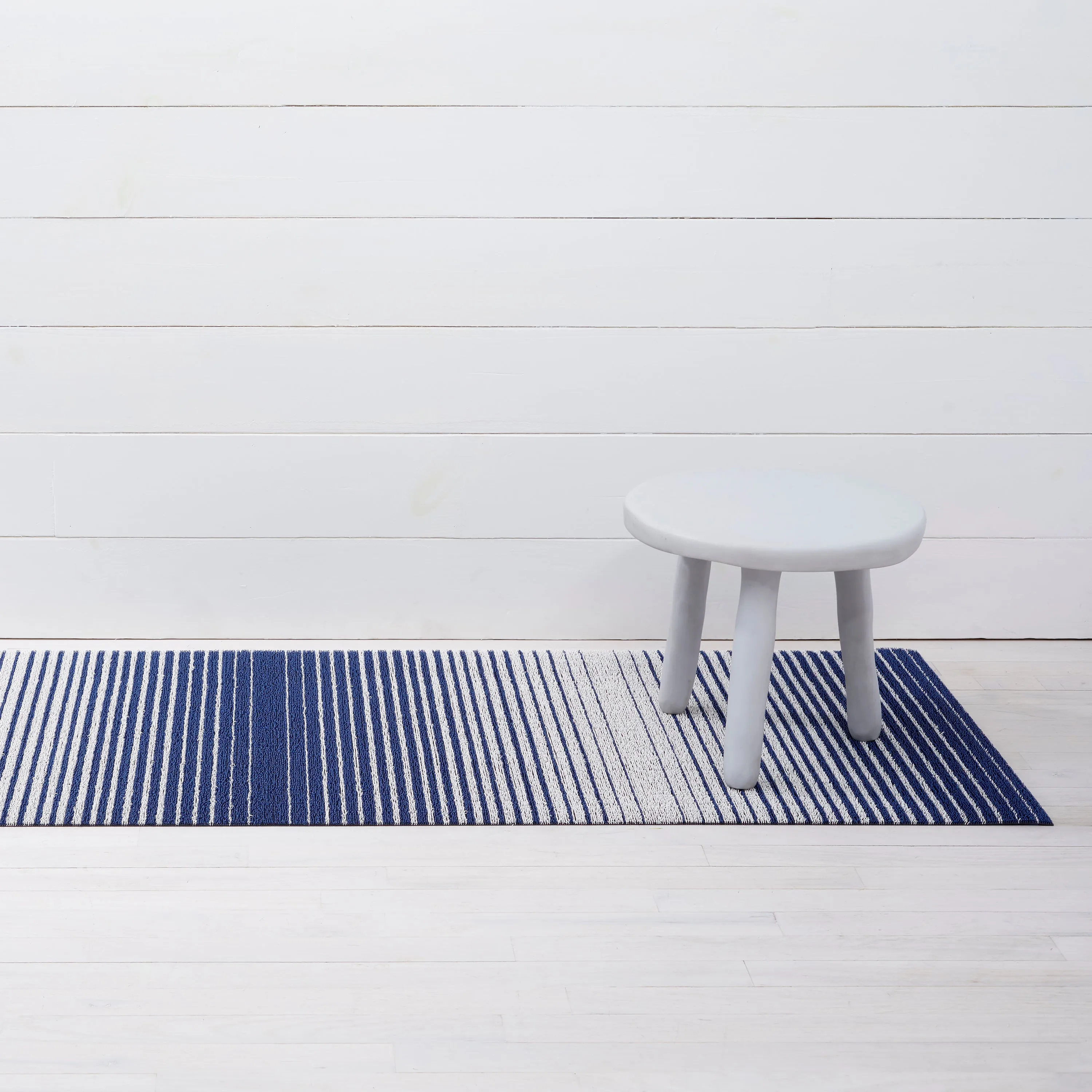 Domino Stripe Shag Runner