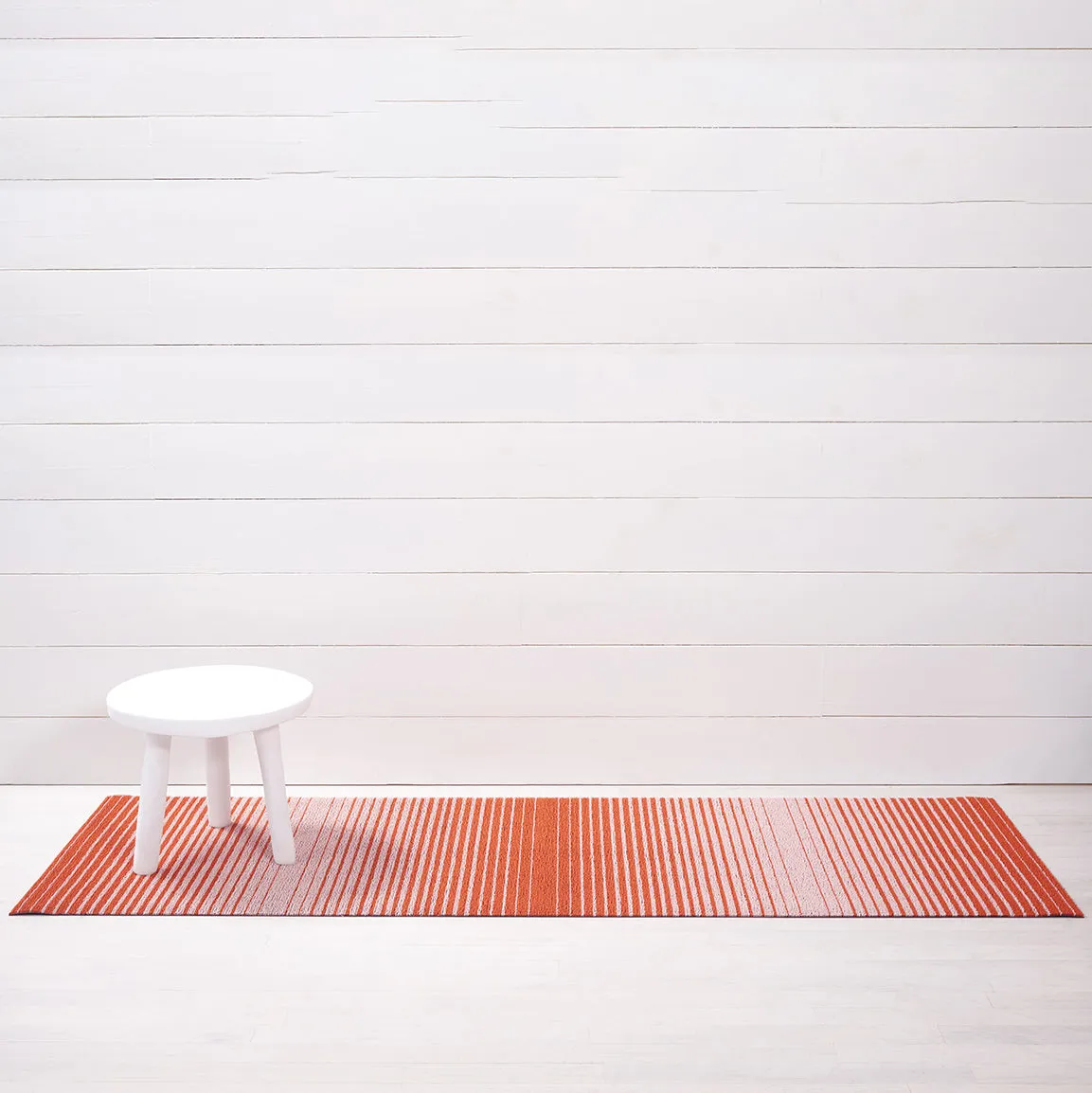 Domino Stripe Shag Runner
