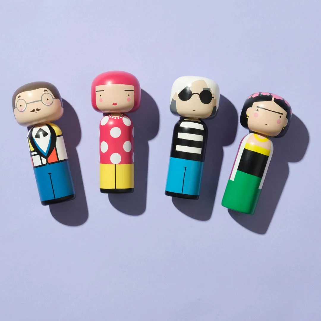 Dot Kokeshi Doll
