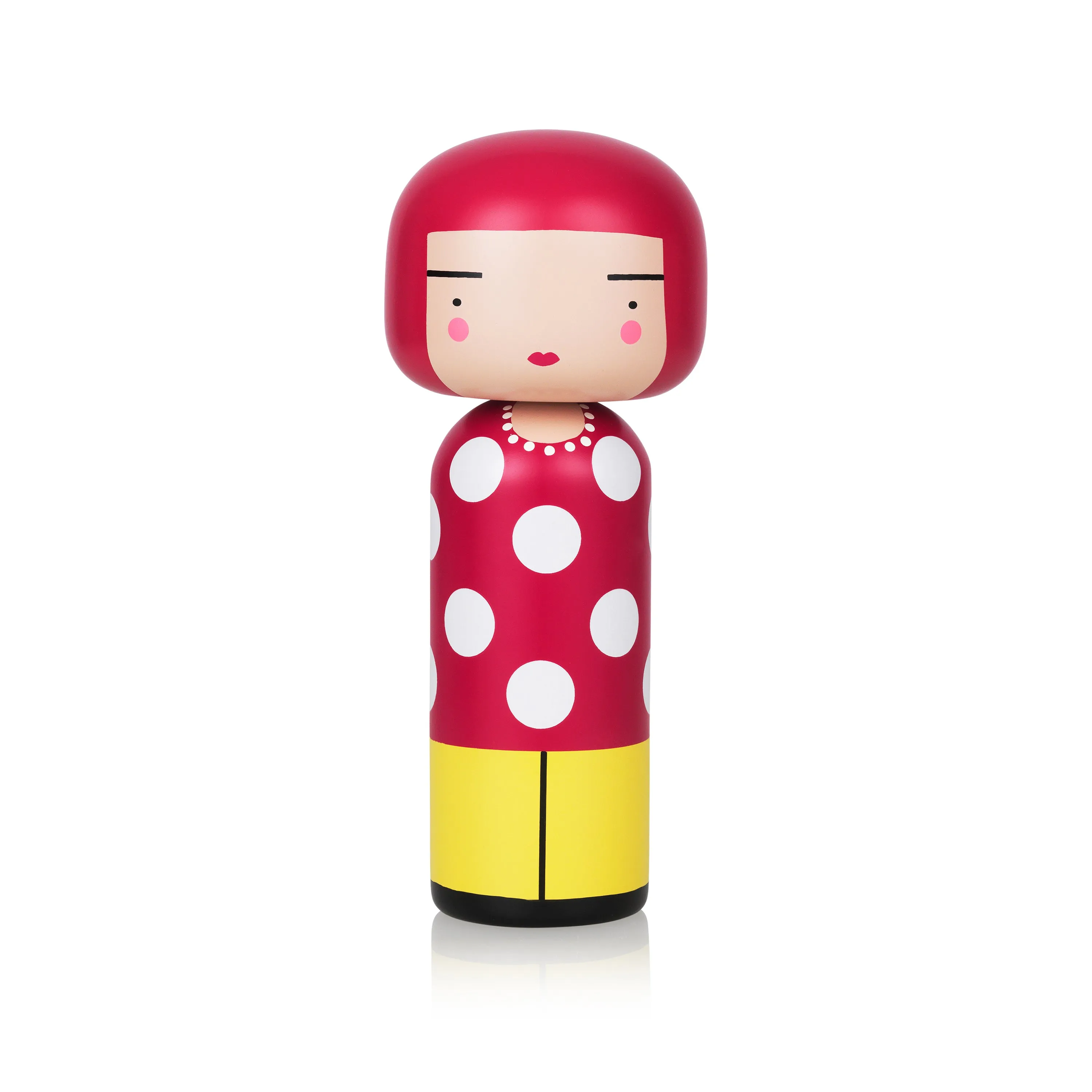 Dot Kokeshi Doll