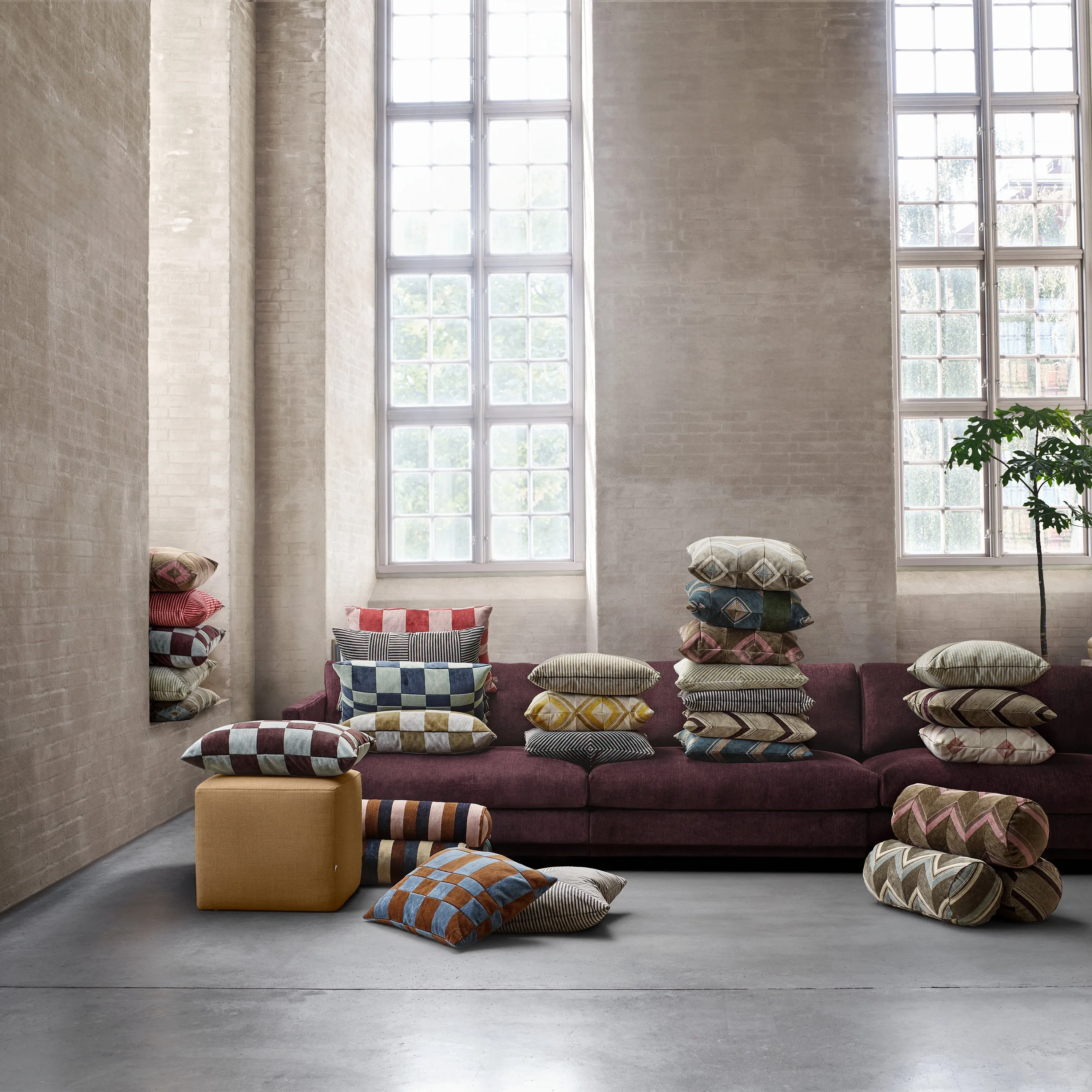 Ember Throw Pillow