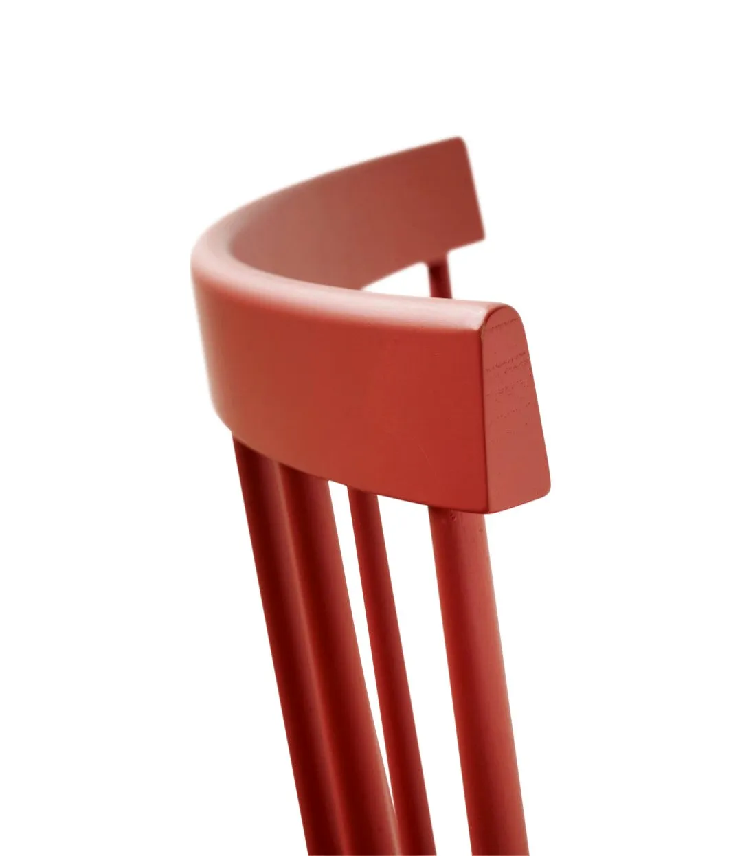 Fdb Mbler Poul M. Volther J46 Chair Nordic Swan Ecolabel Beech, Coral Red