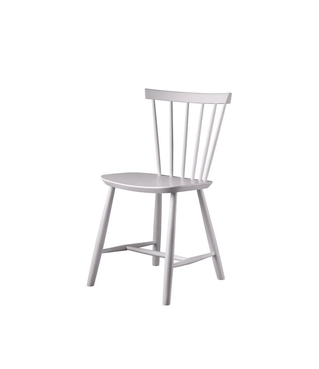 Fdb Møbler Poul M. Volther J46 Chair Nordic Swan Ecolabel Beech, Violet Hair