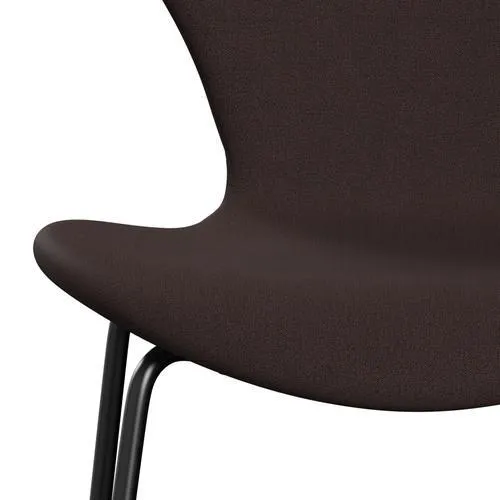 Fritz Hansen Series 7™ Chair Full Upholstery, Black/Remix Dark Blue (Rem362)