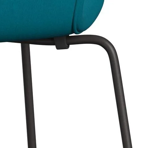 Fritz Hansen Series 7™ Chair Full Upholstery, Warm Graphite/Comfort Turquoise (C67002)
