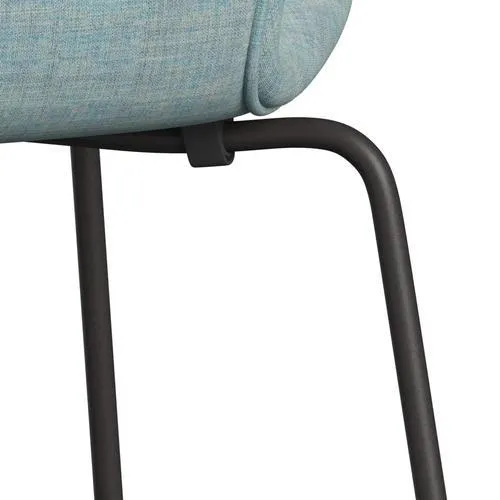 Fritz Hansen Series 7™ Chair Full Upholstery, Warm Graphite/Remix Light Blue